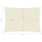 vidaXL Sonnensegel 160 g/m² Creme 2,5x5 m HDPE vidaXL Sonnensegel 160 g/m² Creme 2,5x5 m HDPE