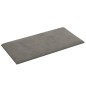 Wandpaneele 12 Stk. Hellgrau 30x15 cm Samt 0,54 m² Wandpaneele 12 Stk. Hellgrau 30x15 cm Samt 0,54 m²