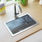 vidaXL Handgefertigte Küchenspüle Edelstahl vidaXL Handgefertigte Küchenspüle Edelstahl