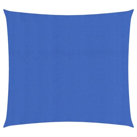 vidaXL Sonnensegel 160 g/m² Blau 2x2 m HDPE