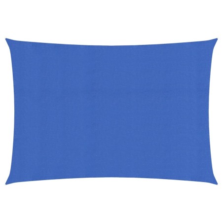 vidaXL Sonnensegel 160 g/m² Blau 2,5x4,5 m HDPE