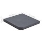 vidaXL Sonnenschirm-Gewichtsplatte Schwarz Granit Quadratisch 25 kg vidaXL Sonnenschirm-Gewichtsplatte Schwarz Granit Quadratisch 25 kg