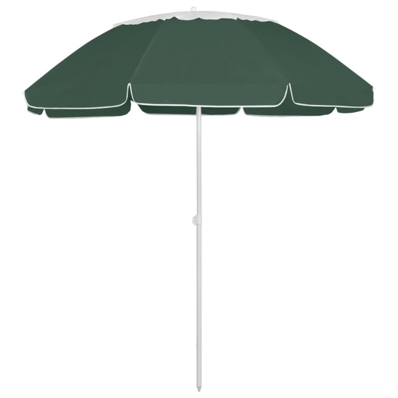 vidaXL Strandschirm Grün 300 cm vidaXL Strandschirm Grün 300 cm