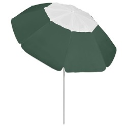 vidaXL Strandschirm Grün 300 cm