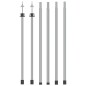 vidaXL Teleskop-Tarpstangen 102-260 cm 2 Stk. Aluminium vidaXL Teleskop-Tarpstangen 102-260 cm 2 Stk. Aluminium