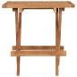 vidaXL Klappbarer Gartentisch 50x50x50 cm Teak Massivholz vidaXL Klappbarer Gartentisch 50x50x50 cm Teak Massivholz