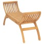 vidaXL Gartenbank 120 cm Massivholz Teak vidaXL Gartenbank 120 cm Massivholz Teak