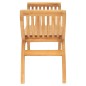 vidaXL Gartenbank 120 cm Massivholz Teak vidaXL Gartenbank 120 cm Massivholz Teak