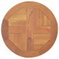 vidaXL Tischplatte Massivholz Teak Rund 2,5 cm 40 cm vidaXL Tischplatte Massivholz Teak Rund 2,5 cm 40 cm