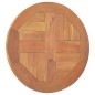 vidaXL Tischplatte Massivholz Teak Rund 2,5 cm 40 cm vidaXL Tischplatte Massivholz Teak Rund 2,5 cm 40 cm