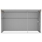 vidaXL Wand-Geräteschuppen Braun 118x288x178 cm Verzinkter Stahl vidaXL Wand-Geräteschuppen Braun 118x288x178 cm Verzinkter Stahl