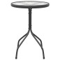 vidaXL Gartentisch Ø50x71 cm Stahl Anthrazit vidaXL Gartentisch Ø50x71 cm Stahl Anthrazit