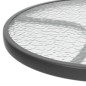 vidaXL Gartentisch Ø50x71 cm Stahl Anthrazit vidaXL Gartentisch Ø50x71 cm Stahl Anthrazit
