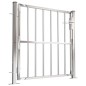 vidaXL Gartentor 100x100 cm Edelstahl vidaXL Gartentor 100x100 cm Edelstahl