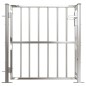 vidaXL Gartentor 100x100 cm Edelstahl vidaXL Gartentor 100x100 cm Edelstahl