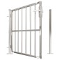 vidaXL Gartentor 100x100 cm Edelstahl vidaXL Gartentor 100x100 cm Edelstahl