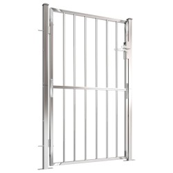 vidaXL Gartentor 100x150 cm Edelstahl