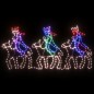 LED-Silhouette Heilige Drei Könige 504 LEDs 70x50 cm LED-Silhouette Heilige Drei Könige 504 LEDs 70x50 cm