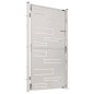 vidaXL Gartentor 100x180 cm Edelstahl vidaXL Gartentor 100x180 cm Edelstahl