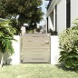 vidaXL Gartentor 100x100 cm Edelstahl vidaXL Gartentor 100x100 cm Edelstahl