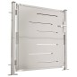 vidaXL Gartentor 100x100 cm Edelstahl vidaXL Gartentor 100x100 cm Edelstahl