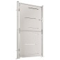 vidaXL Gartentor 100x180 cm Edelstahl vidaXL Gartentor 100x180 cm Edelstahl
