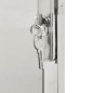 vidaXL Gartentor 100x180 cm Edelstahl vidaXL Gartentor 100x180 cm Edelstahl