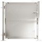 vidaXL Gartentor 100x100 cm Edelstahl vidaXL Gartentor 100x100 cm Edelstahl