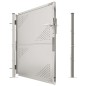 vidaXL Gartentor 100x100 cm Edelstahl vidaXL Gartentor 100x100 cm Edelstahl