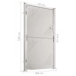 vidaXL Gartentor 100x180 cm Edelstahl vidaXL Gartentor 100x180 cm Edelstahl