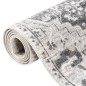 vidaXL Outdoor-Teppich Flachgewebe 100x200 cm Hellgrau vidaXL Outdoor-Teppich Flachgewebe 100x200 cm Hellgrau