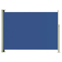 vidaXL Seitenmarkise Ausziehbar 220x300 cm Blau