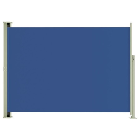 vidaXL Seitenmarkise Ausziehbar 220x300 cm Blau