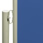 vidaXL Seitenmarkise Ausziehbar 220x300 cm Blau vidaXL Seitenmarkise Ausziehbar 220x300 cm Blau