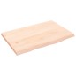 vidaXL Tischplatte 60x40x2 cm Massivholz Eiche Unbehandelt vidaXL Tischplatte 60x40x2 cm Massivholz Eiche Unbehandelt
