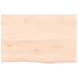 vidaXL Tischplatte 60x40x2 cm Massivholz Eiche Unbehandelt vidaXL Tischplatte 60x40x2 cm Massivholz Eiche Unbehandelt