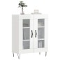 vidaXL Sideboard Hochglanz-Weiß 69,5x34x90 cm Holzwerkstoff vidaXL Sideboard Hochglanz-Weiß 69,5x34x90 cm Holzwerkstoff