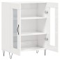 vidaXL Sideboard Hochglanz-Weiß 69,5x34x90 cm Holzwerkstoff vidaXL Sideboard Hochglanz-Weiß 69,5x34x90 cm Holzwerkstoff