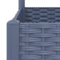 vidaXL Pflanzkübel mit Spalier Dunkelgrau 80x40x121,5 cm PP vidaXL Pflanzkübel mit Spalier Dunkelgrau 80x40x121,5 cm PP