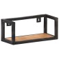 vidaXL Wandregale 2 Stk. 40 cm Massivholz Akazie vidaXL Wandregale 2 Stk. 40 cm Massivholz Akazie