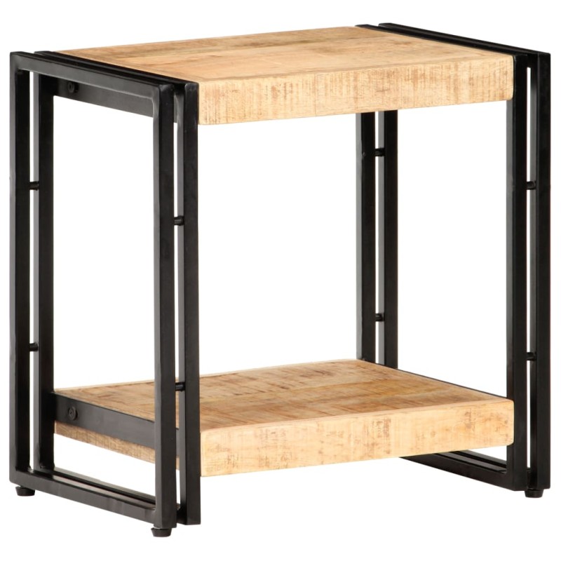 vidaXL Beistelltisch 40x30x40 cm Raues Mangoholz vidaXL Beistelltisch 40x30x40 cm Raues Mangoholz