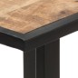 vidaXL Esstisch 120 cm Raues Mangoholz vidaXL Esstisch 120 cm Raues Mangoholz