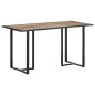 vidaXL Esstisch 140 cm Recyceltes Massivholz vidaXL Esstisch 140 cm Recyceltes Massivholz