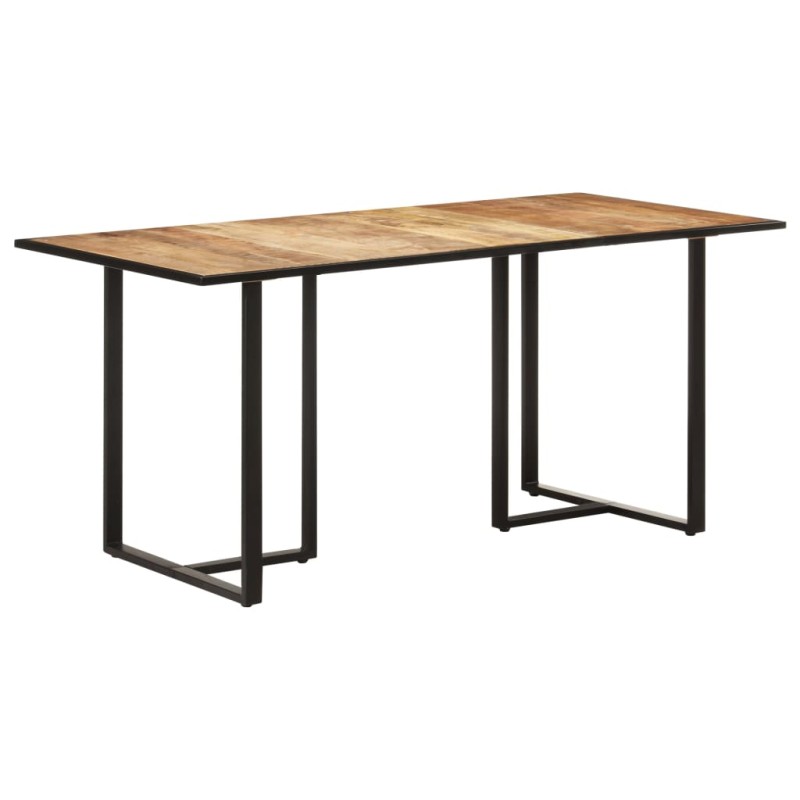 vidaXL Esstisch 160 cm Raues Mangoholz vidaXL Esstisch 160 cm Raues Mangoholz