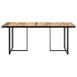 vidaXL Esstisch 160 cm Raues Mangoholz vidaXL Esstisch 160 cm Raues Mangoholz
