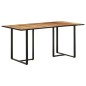 vidaXL Esstisch 160 cm Raues Mangoholz vidaXL Esstisch 160 cm Raues Mangoholz