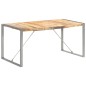 vidaXL Esstisch 160x80x75 cm Raues Mango-Massivholz vidaXL Esstisch 160x80x75 cm Raues Mango-Massivholz