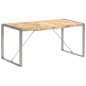 vidaXL Esstisch 160x80x75 cm Raues Mango-Massivholz vidaXL Esstisch 160x80x75 cm Raues Mango-Massivholz