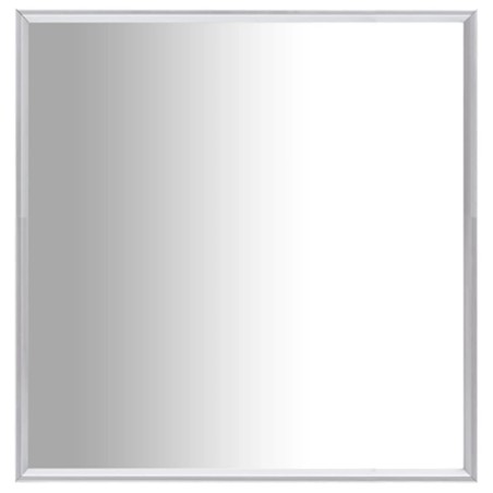 vidaXL Spiegel Silbern 60x60 cm 