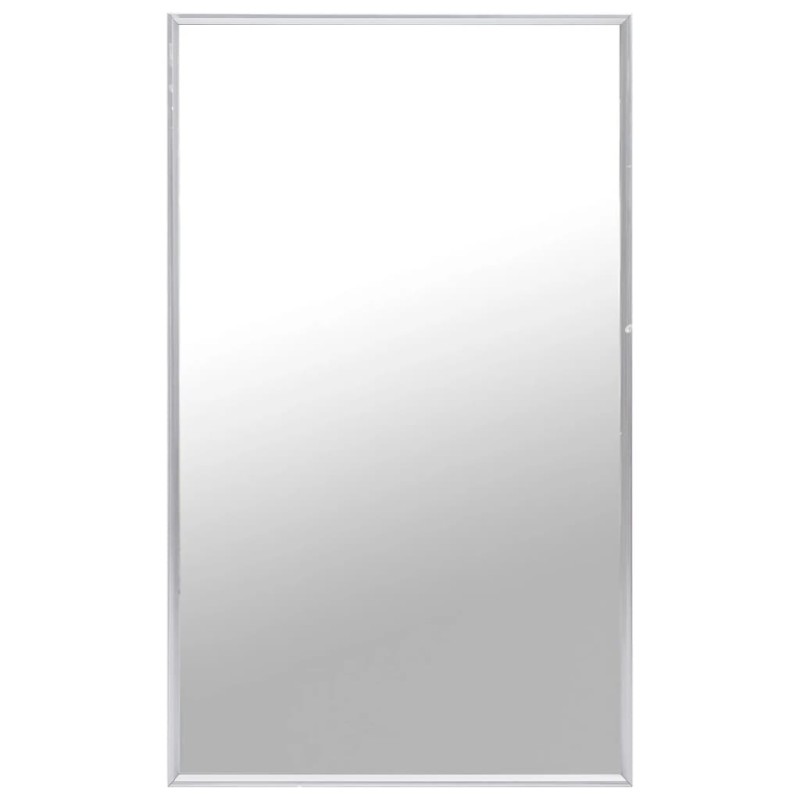 vidaXL Spiegel Silbern 100x60 cm vidaXL Spiegel Silbern 100x60 cm